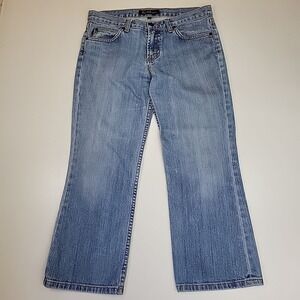 Earl Jeans Bootcut Jeans Women's Size 30 Stretch Blue‎ Denim Low Rise Light Wash